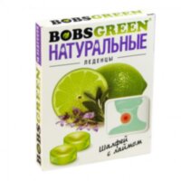 Бобс Грин шалфей с лимоном, 10 натуральных леденцов, Доро ООО