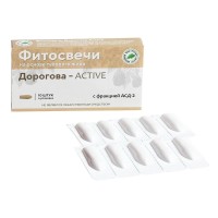 Фитосвечи Дорогова Active с фракцией АСД-2 (10 шт) 